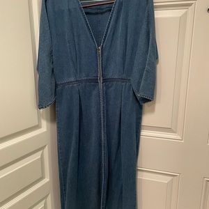 Mara Hoffan Designer denim dress